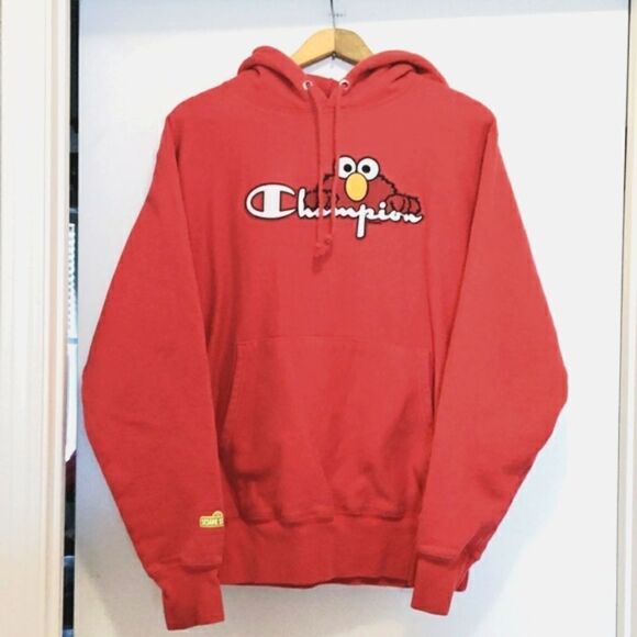 Champion Elmo Hoodie - Picture 1 of 7